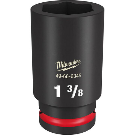 Milwaukee 49-66-6345 3/4" Drive 1-3/8" Deep 6-Point Impact Socket