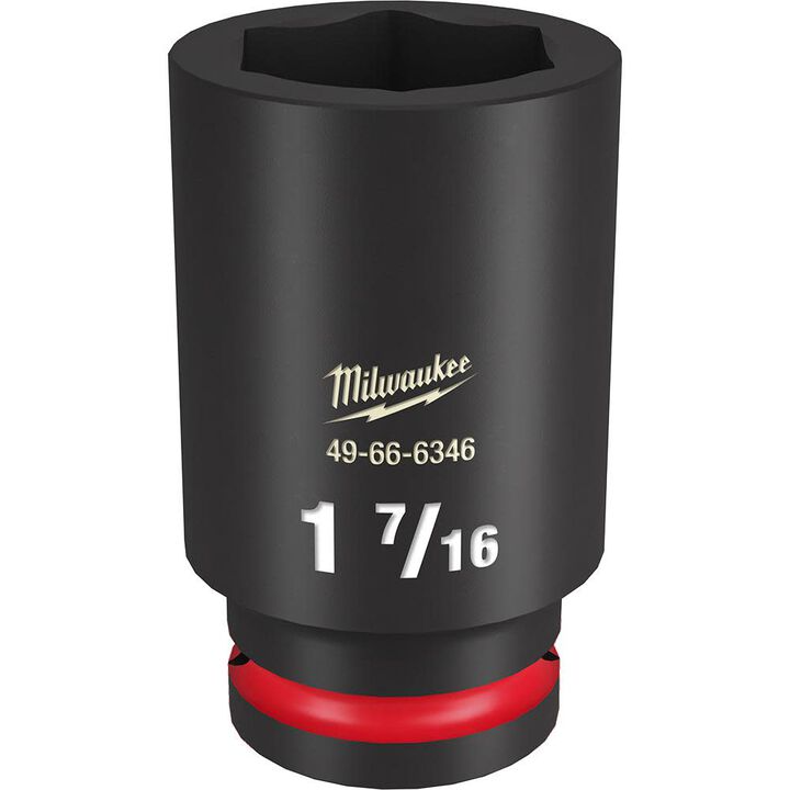 Milwaukee 49-66-6346 3/4" Drive 1-7/16" Deep 6-Point Impact Socket