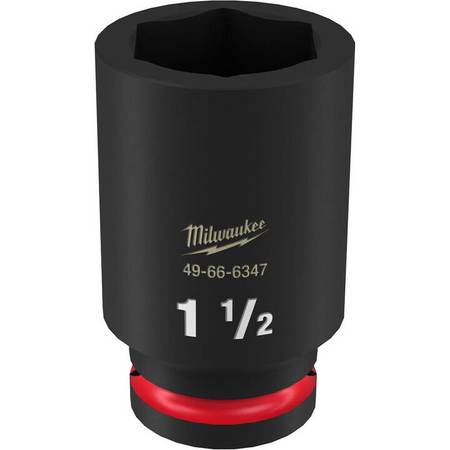 Milwaukee 49-66-6347 3/4" Drive 1-1/2" Deep 6-Point Impact Socket