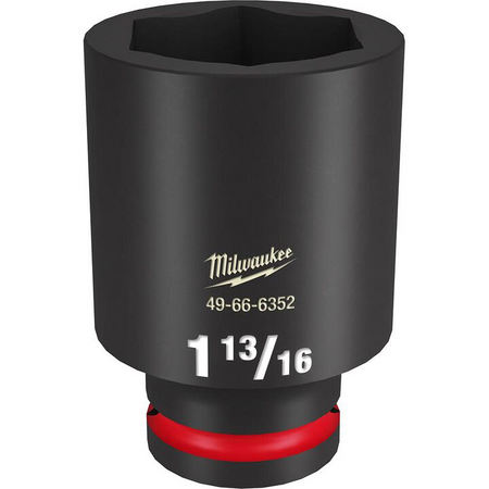 Milwaukee 49-66-6352 SHOCKWAVE Impact Duty 3/4 Inch Drive 1-13/16 Inch Deep 6 Point Socket
