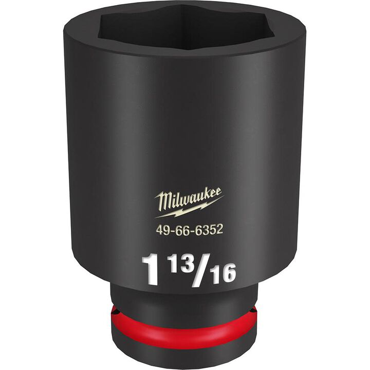 Milwaukee 49-66-6352 SHOCKWAVE Impact Duty 3/4 Inch Drive 1-13/16 Inch Deep 6 Point Socket