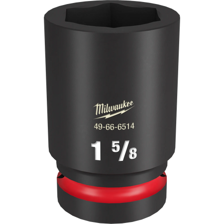 Milwaukee 49-66-6514 SHOCKWAVE Impact Duty 1" Drive 1-5/8" Deep 6 Point Socket