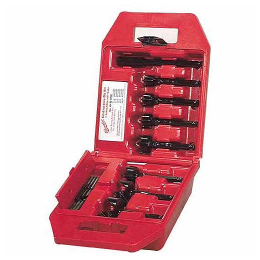 Milwaukee 49-22-0130 Contractor Self-Feed Bit Kit 7-Piece Heavy-Duty Drilling Set
