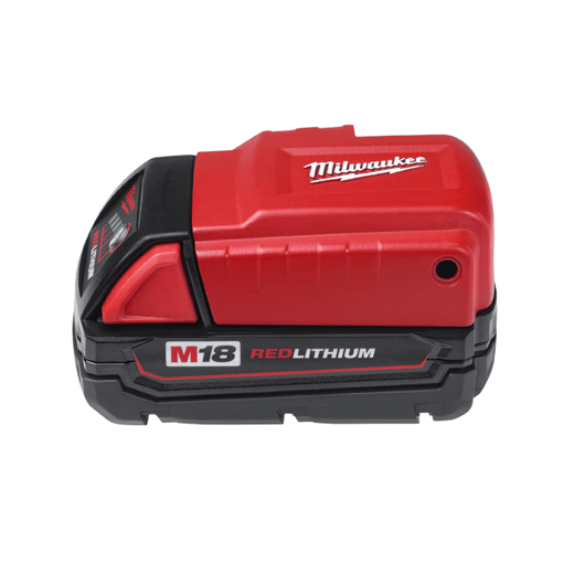 Milwaukee 49-24-2371 M18 Power Source Compatible with M18 Compact and XC Batteries for Versatile Tool Use