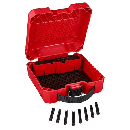 Milwaukee 49-56-1007  Large Hole Saw Case – Customizable Storage & Organizer