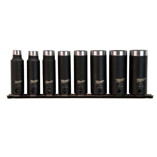 Milwaukee 49-66-4419 SHOCKWAVE Deep Well Socket 3/8" Set – 8PC
