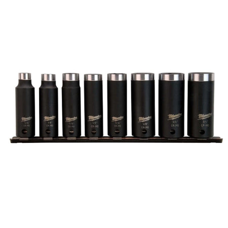 Milwaukee 49-66-4419 SHOCKWAVE Deep Well Socket 3/8" Set – 8PC