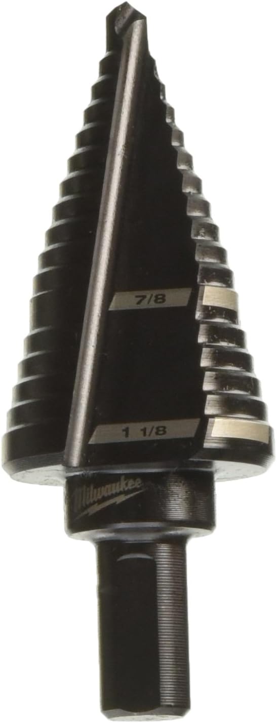 Milwaukee 48-89-9209 Step Drill Bit 7/8 in & 1-1/8 in