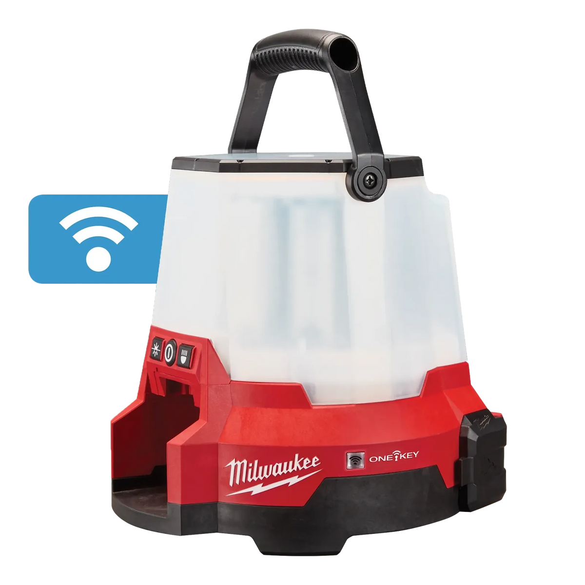 Milwaukee M18 RADIUS Compact Site Light with ONE-KEY 2146-20 – High Output Cordless LED Work Light