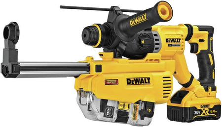 DEWALT DCH293R2DH Rotary Hammer 20V MAX XR SDS Plus Kit with Dust Extractor