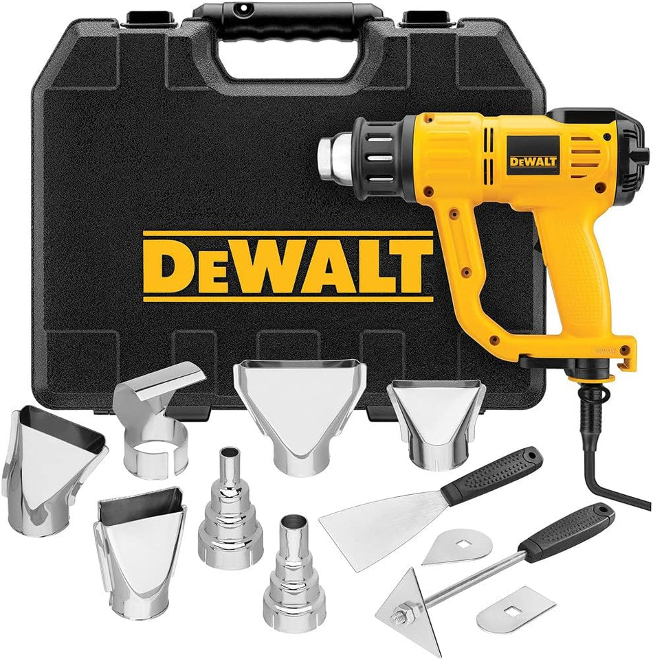DEWALT D26960K LCD Display Variable Temperature Heat Gun Kit