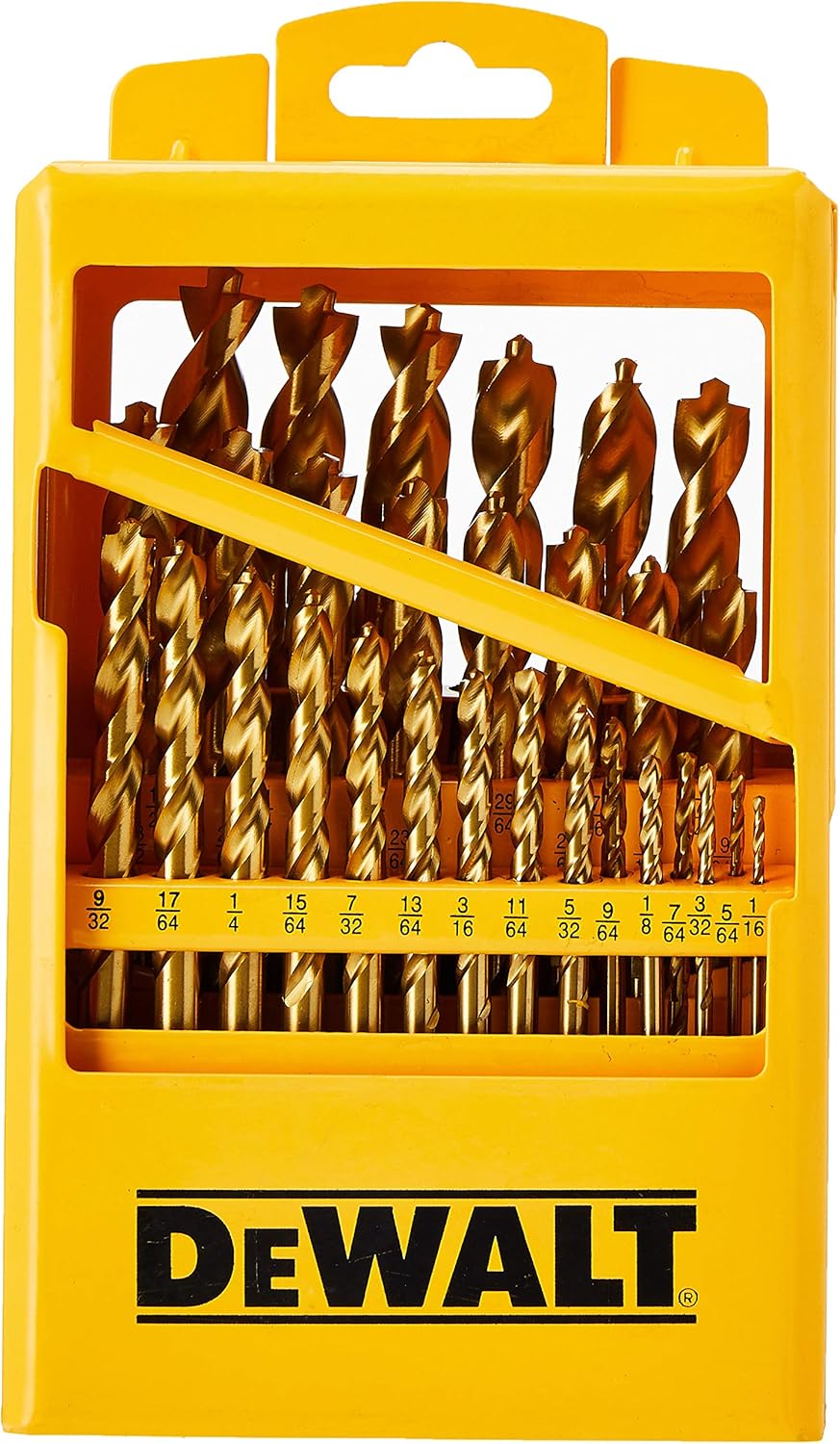 DEWALT DW1969 PILOT POINT Metal Drill Bit Set (29-Piece)