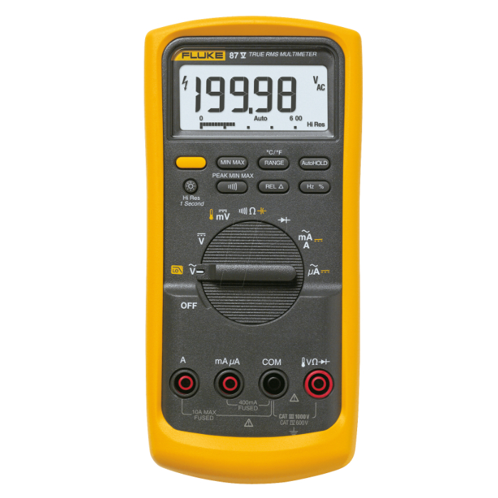 Fluke 87-5V TRMS Industrial Multimeter Professional Digital Tester