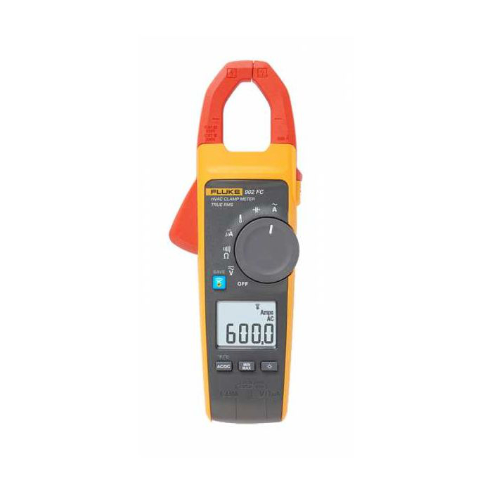 Fluke 902 FC HVAC True-RMS Clamp Meter Bluetooth Digital Tester