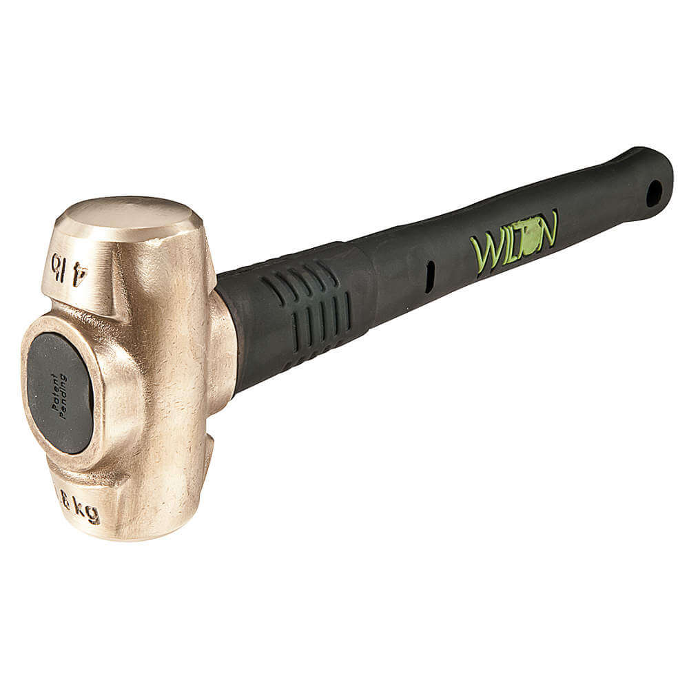 Wilton 90416 4 lb 16 Inch Non-Sparking Brass Sledge Hammer