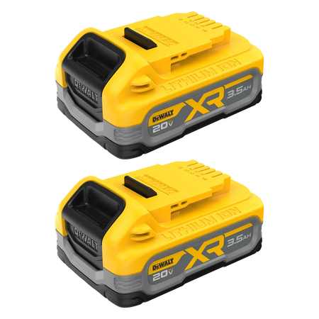 DEWALT DCBP320-2 20V MAX XR 3.5Ah Lithium-Ion Battery 2-Pack