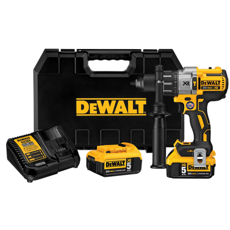 DEWALT DCD996P2 XR Hammer Drill Kit 20V MAX Brushless 3-Speed 1/2 in