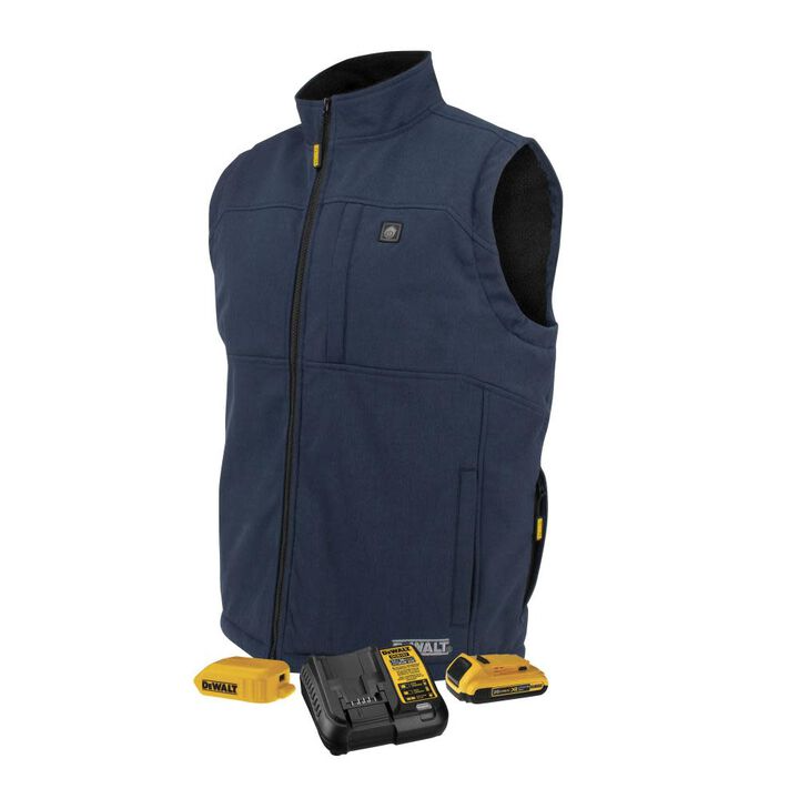 DEWALT DCHV089D1R002 Unisex Lightweight Heated Poly Shell Jacket Kit