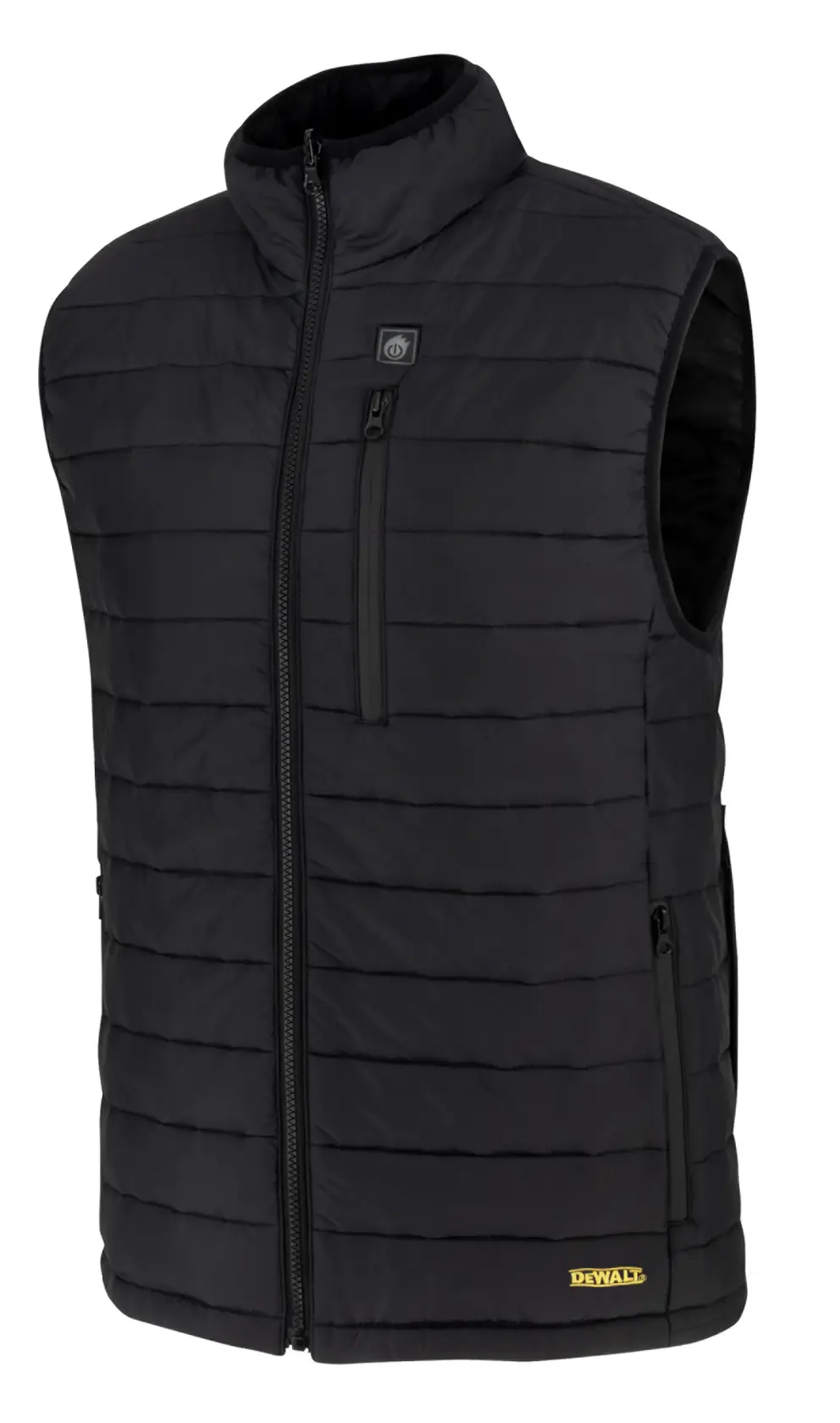 DEWALT DCHV095BD1-2X Men's Heated Puffer Vest Black 2X