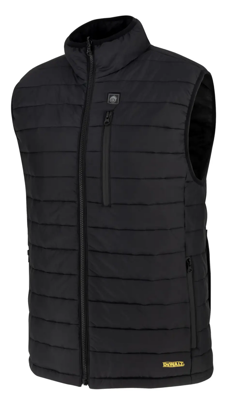 DEWALT DCHV095BD1-2X Men's Heated Puffer Vest Black 2X
