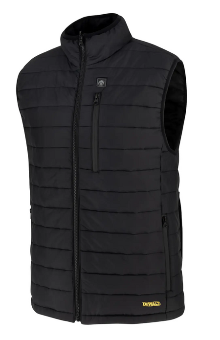 DEWALT DCHV095BD1-XL Men's Heated Puffer Vest Black XL Kit