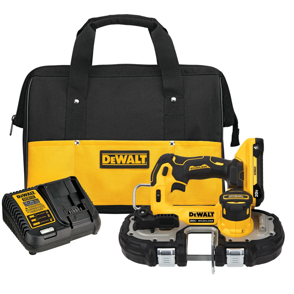 DEWALT DCS377Q1 20V MAX ATOMIC Brushless 1-3/4-In. Bandsaw Kit