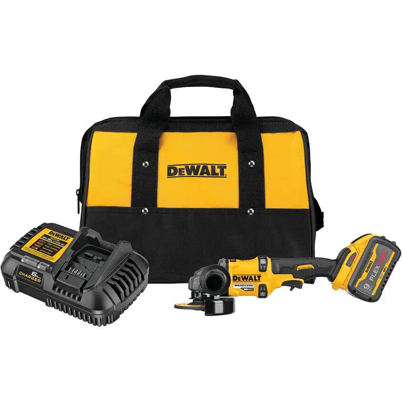 DEWALT DCG418X1 FLEXVOLT 60V MAX 4-1/2 in. to 6 in. Grinder Kit with Kickback Brake