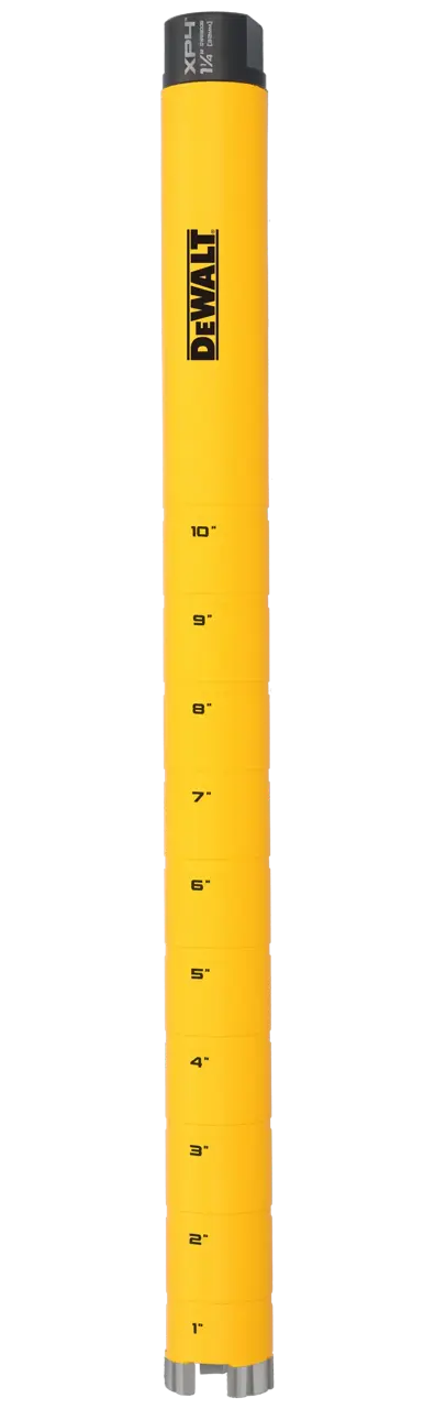 DEWALT DW55008 1-1/4 Inch x 15 Inch Cordless Diamond Core Bit