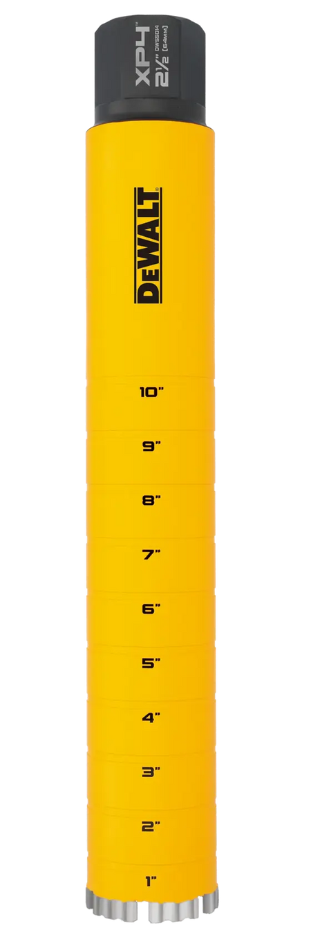 DEWALT DW55014 2-1/2-In. x 15-In. Cordless Diamond Core Bit