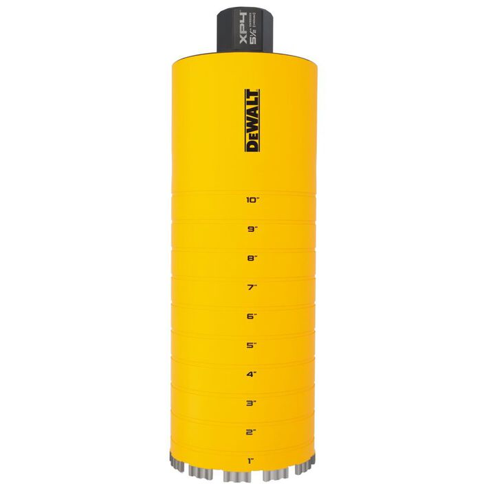 DEWALT DW55023 5-1/2 Inch x 14 Inch Diamond Core Bit