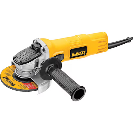 DEWALT DWE4011 4-1/2 Inch Small Angle Grinder With One-Touch Guard