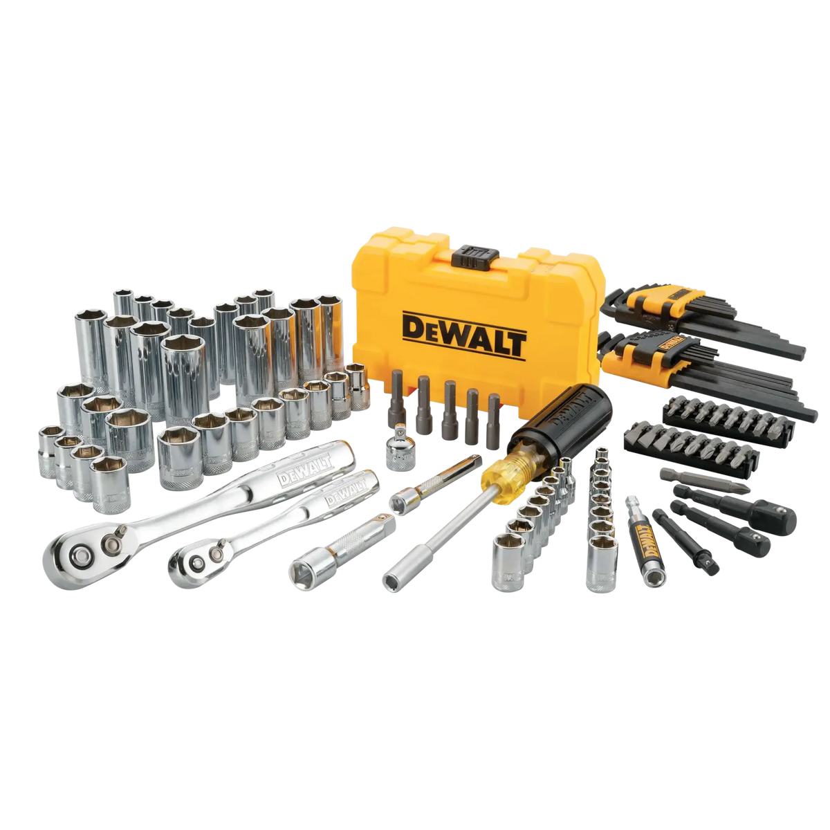 DEWALT DWMT73801 108-Piece Mechanics Tool Set