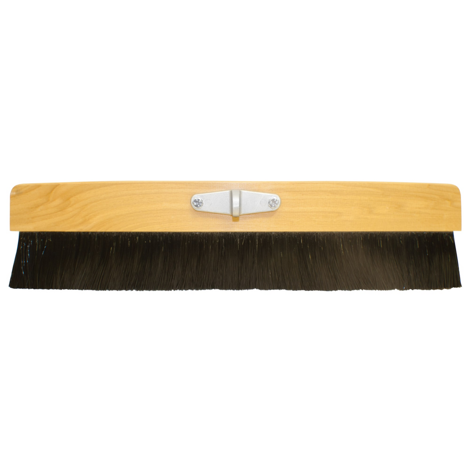 Kraft Tool CC172 36-Inch Wood Medium Concrete Finish Broom Black Poly Bristles Lacquered Handle