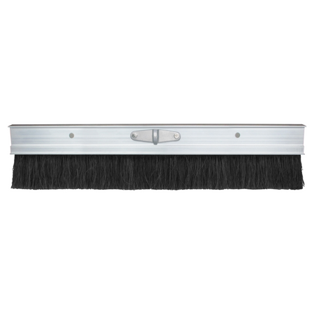 Kraft Tool CC177 36-Inch Aluminum Medium Concrete Finish Broom Black Poly Bristles Clevis Handle