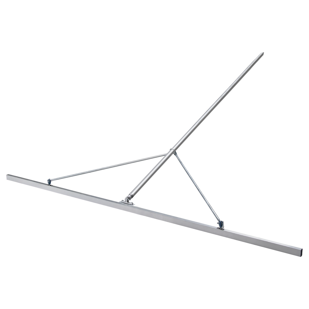 Kraft Tool CC710 10-Foot Aluminum Paver’s Straightedge with 10-Ft Handle & Braces Highway Concrete Leveling Tool