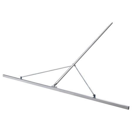 Kraft Tool CC710 10-Foot Aluminum Paver’s Straightedge with 10-Ft Handle & Braces Highway Concrete Leveling Tool