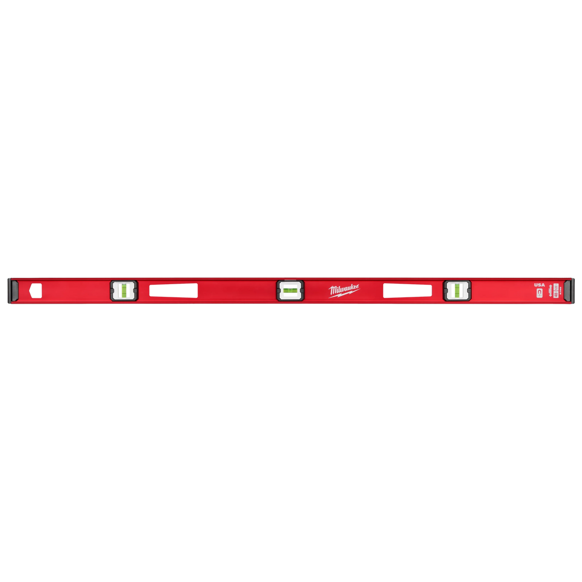 Milwaukee MLBIM48 48in Magnetic I-Beam Level with Pitch Vial
