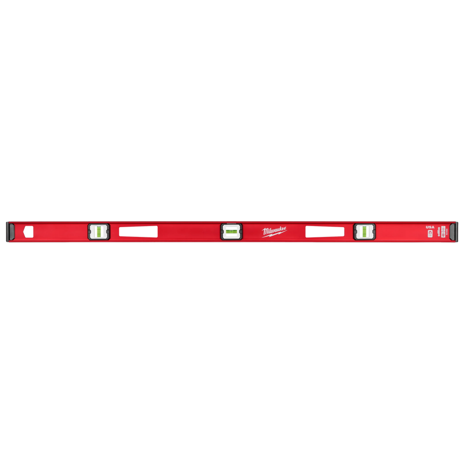 Milwaukee MLBIM48 48in Magnetic I-Beam Level with Pitch Vial