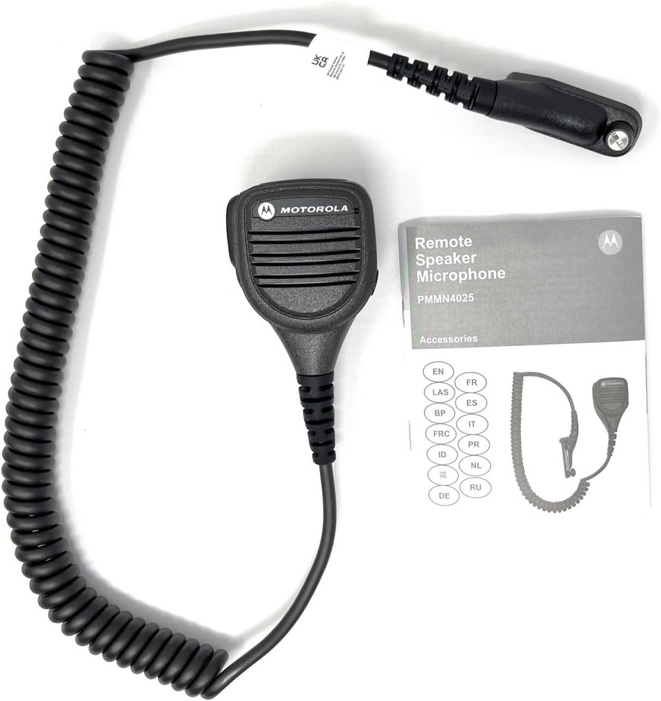 Motorola PMMN4025A IMPRES Remote Speaker Microphone Windporting