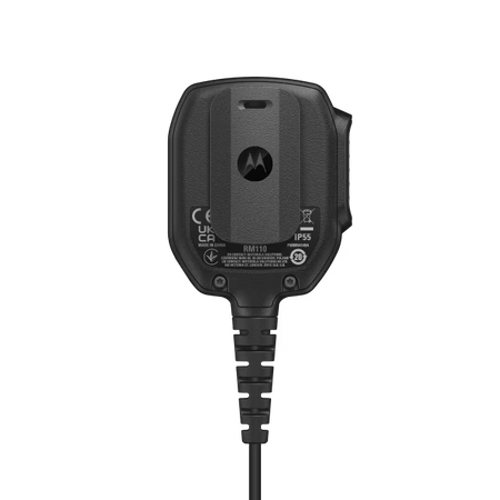 Motorola PMMN4149A RM110 Remote Speaker Microphone IP55 Windporting Clip-On image 3