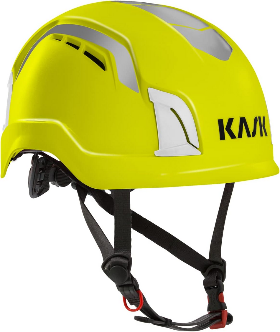 Kask WHE00043 Zenith HD AIR HI VIZ Safety Helmet with Ventilated Comfort System & Adjustable Fit