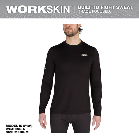 Milwaukee 403B-L WORKSKIN Crew Neck Baselayer