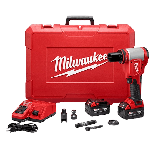 Milwaukee 2676-22 M18 FORCE LOGIC 10 Ton Knockout Tool Kit