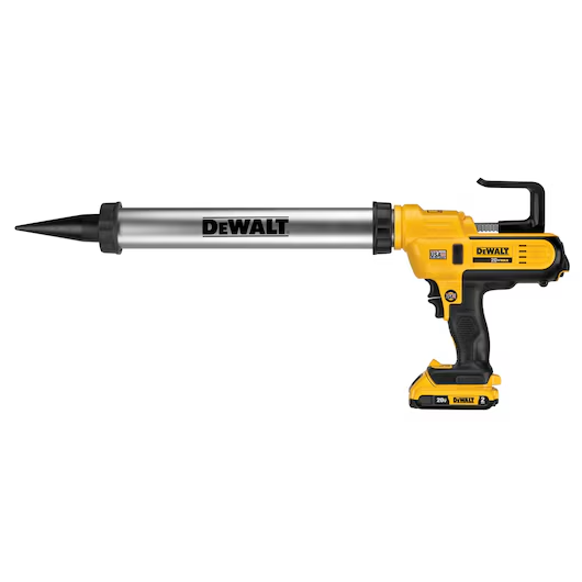 DeWalt DCE580D1 20V MAX 300–600ml Sausage Pack Adhesive Gun Kit for Efficient Bonding Applications