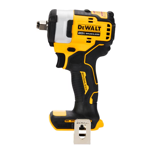 DeWalt DCF911B 20V MAX 1/2 Inch Cordless Impact Wrench with Hog Ring Anvil (Tool Only) for Heavy-Duty Fastening