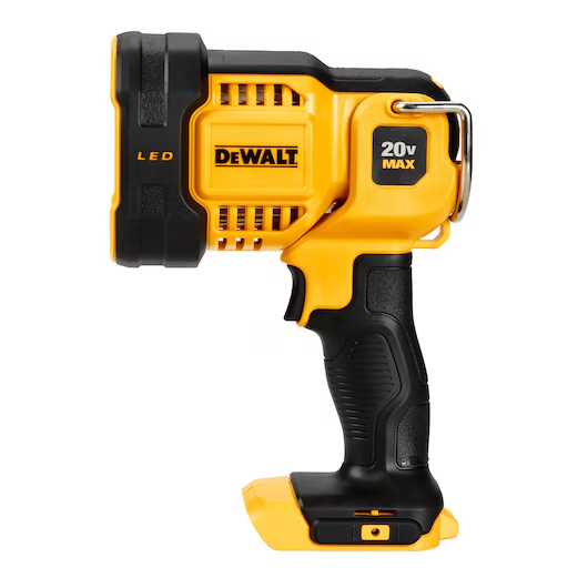 DeWalt DCL043 20V MAX Jobsite LED Spotlight for Bright, Durable Worksite Illumination