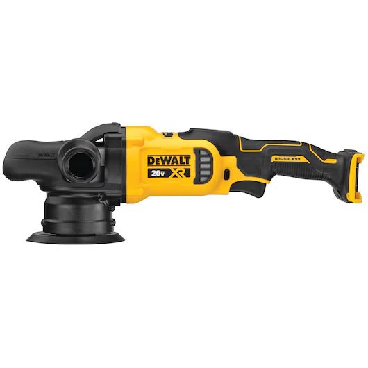 DeWalt DCM848B 20V MAX XR 5 Inch Cordless Variable-Speed Random Orbit Polisher (Tool Only) for Smooth Finishing