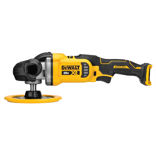 DeWalt DCM849B 20V MAX XR 7 Inch Cordless Variable-Speed Rotary Polisher (Tool Only) for Professional Finishing