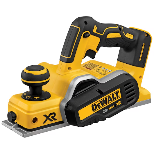 DeWalt DCP580B 20V MAX XR Brushless Cordless Planer (Tool Only) for Smooth, Precise Woodworking