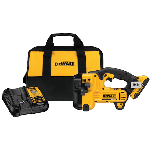 DeWalt DCS350D1 20V MAX Threaded Rod Cutter Kit for 1/4, 3/8, and 1/2 Inch Mild Steel Rods